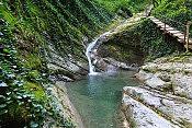 Водопад Купель Двух Дев