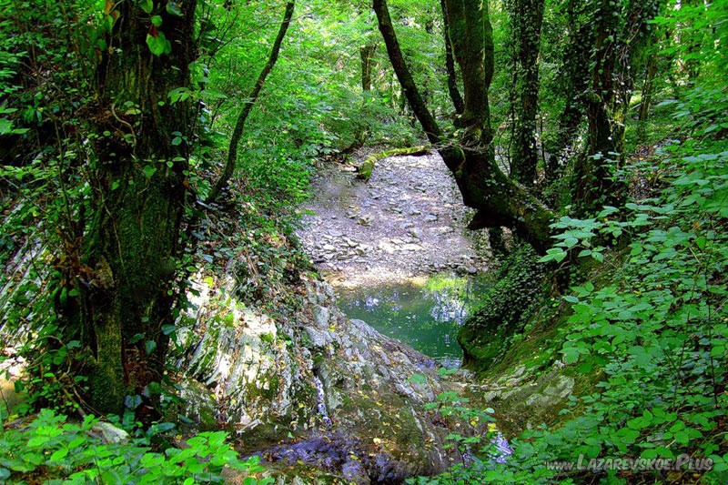 Купель русалок, вид сверху